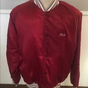 Vintage Bike Satin Jacket 80’s Mark Canyon